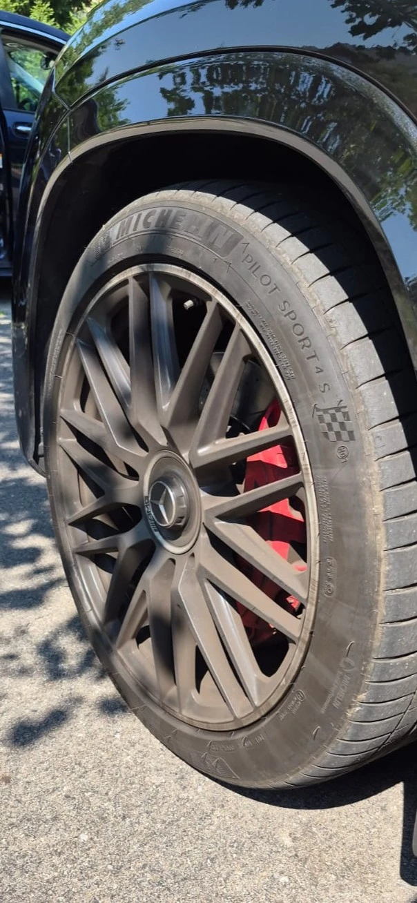 Rim & Tire Detailing โ before